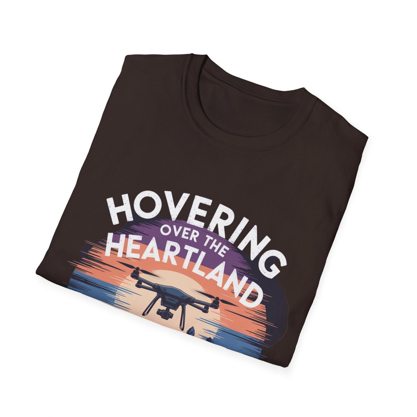 "Hovering Over the Heartland" - Oklahoma Drone Enthusiast T-Shirt - V2