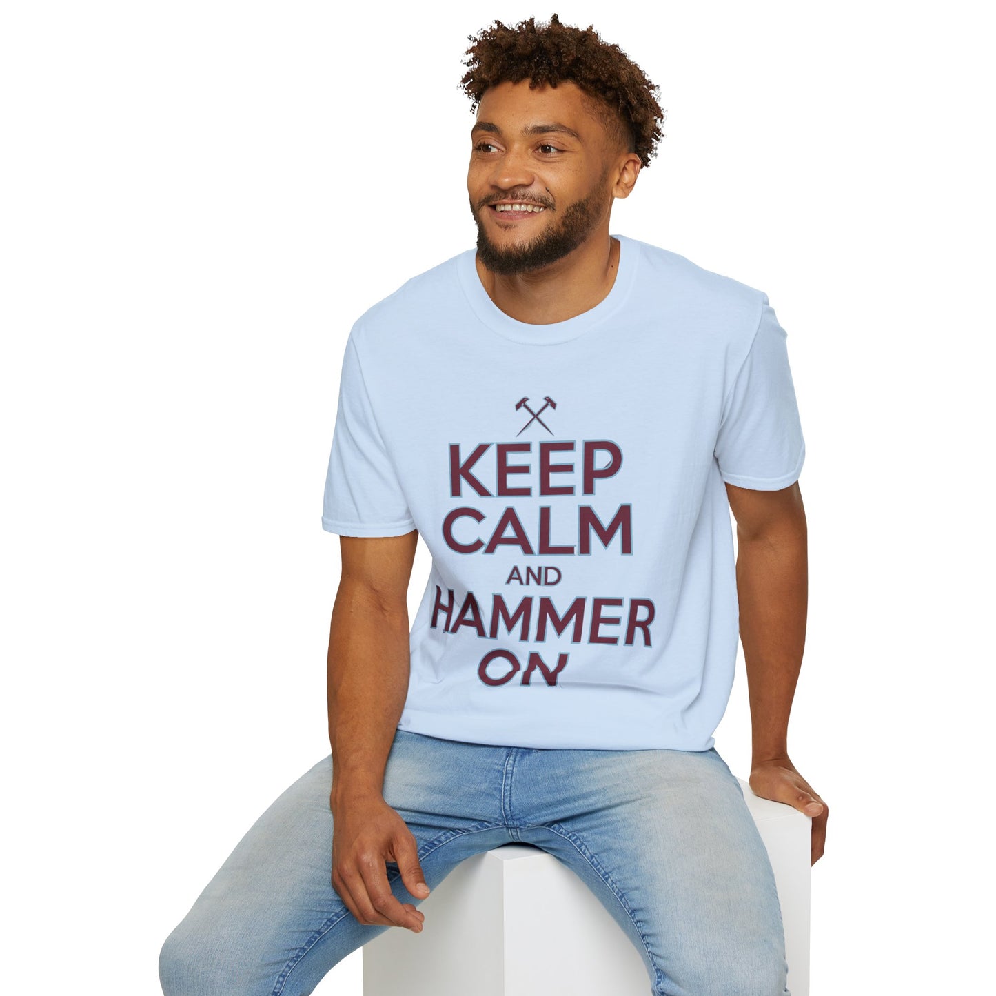 Keep Calm and Hammer On T-Shirt