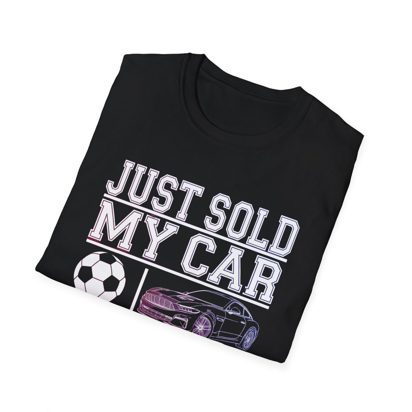 West Ham T-Shirt - 'Just Sold My Car to Lucas Paqueta' - V2 - West Ham United Fan Apparel Unisex Softstyle