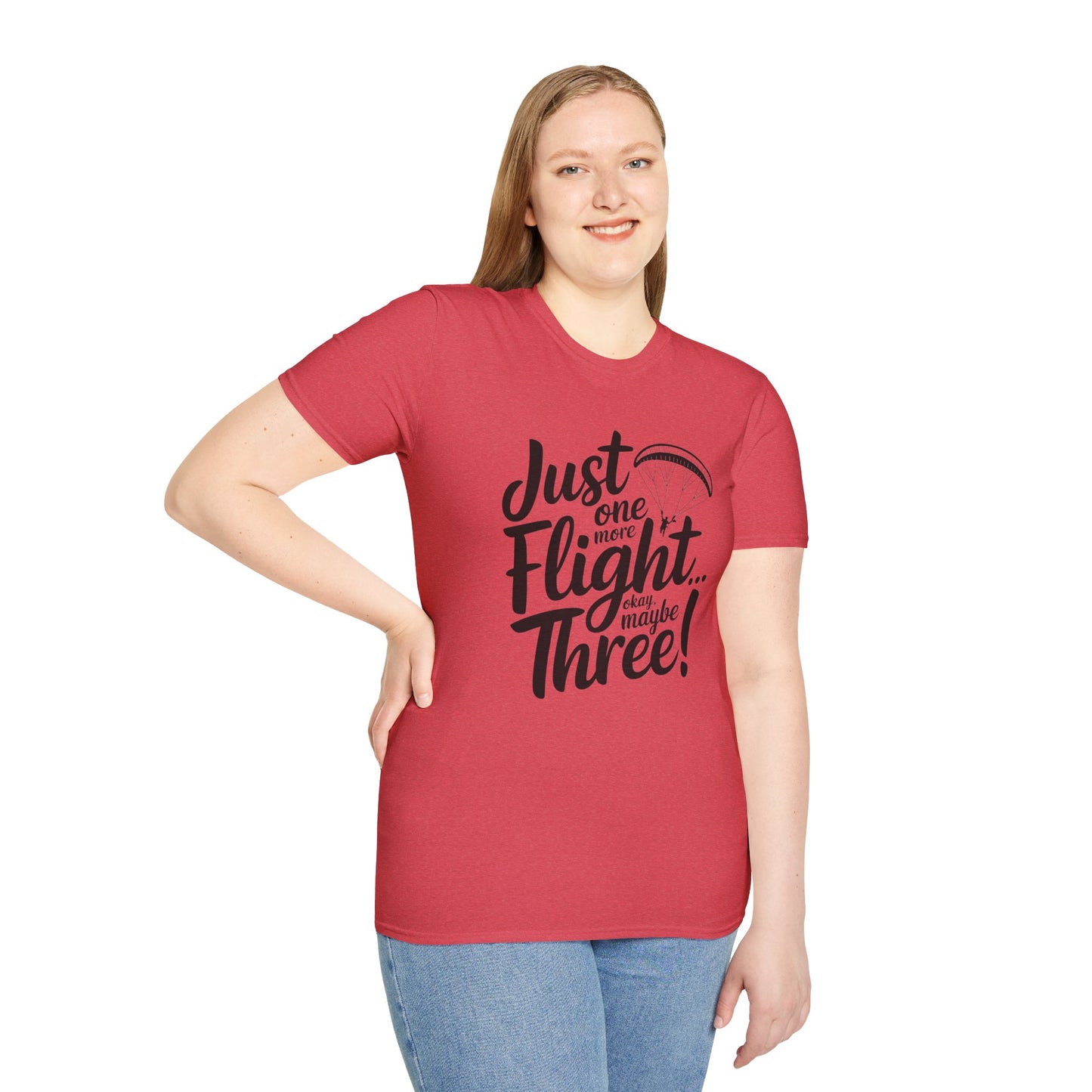 "Just One More Flight… Okay, Maybe Three" - Funny Paragliding T-Shirt - V2