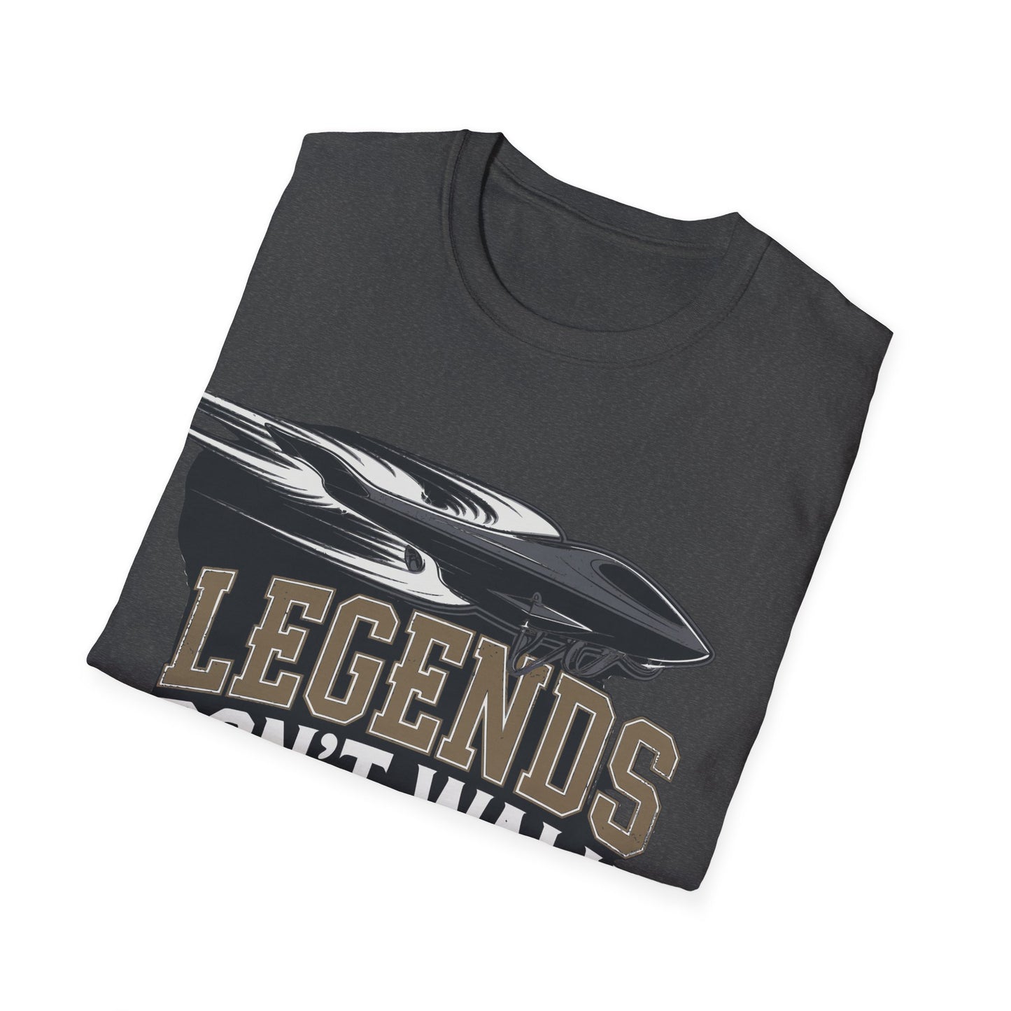 "Legends Don’t Walk; They Fly Drones" Inspirational Drone T-Shirt
