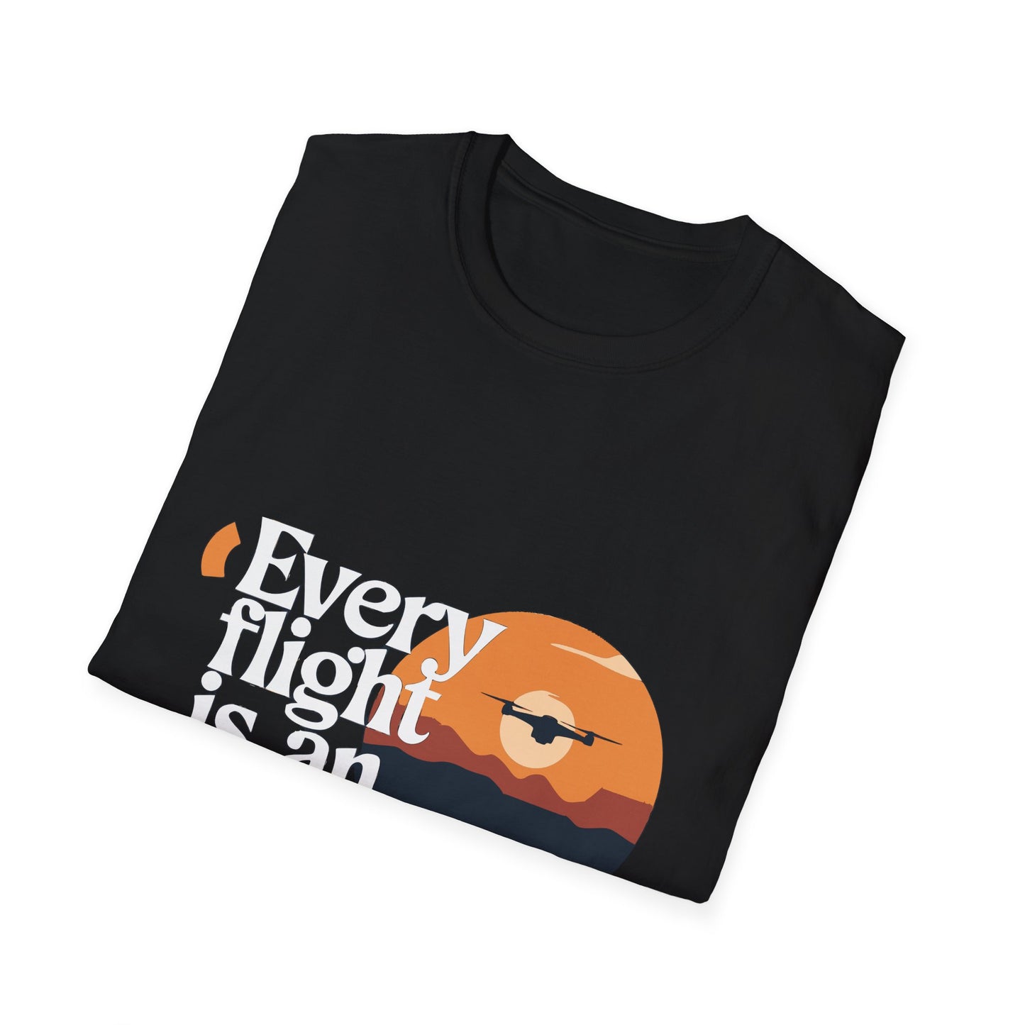 "Every Flight Is an Adventure" Scenic T-Shirt