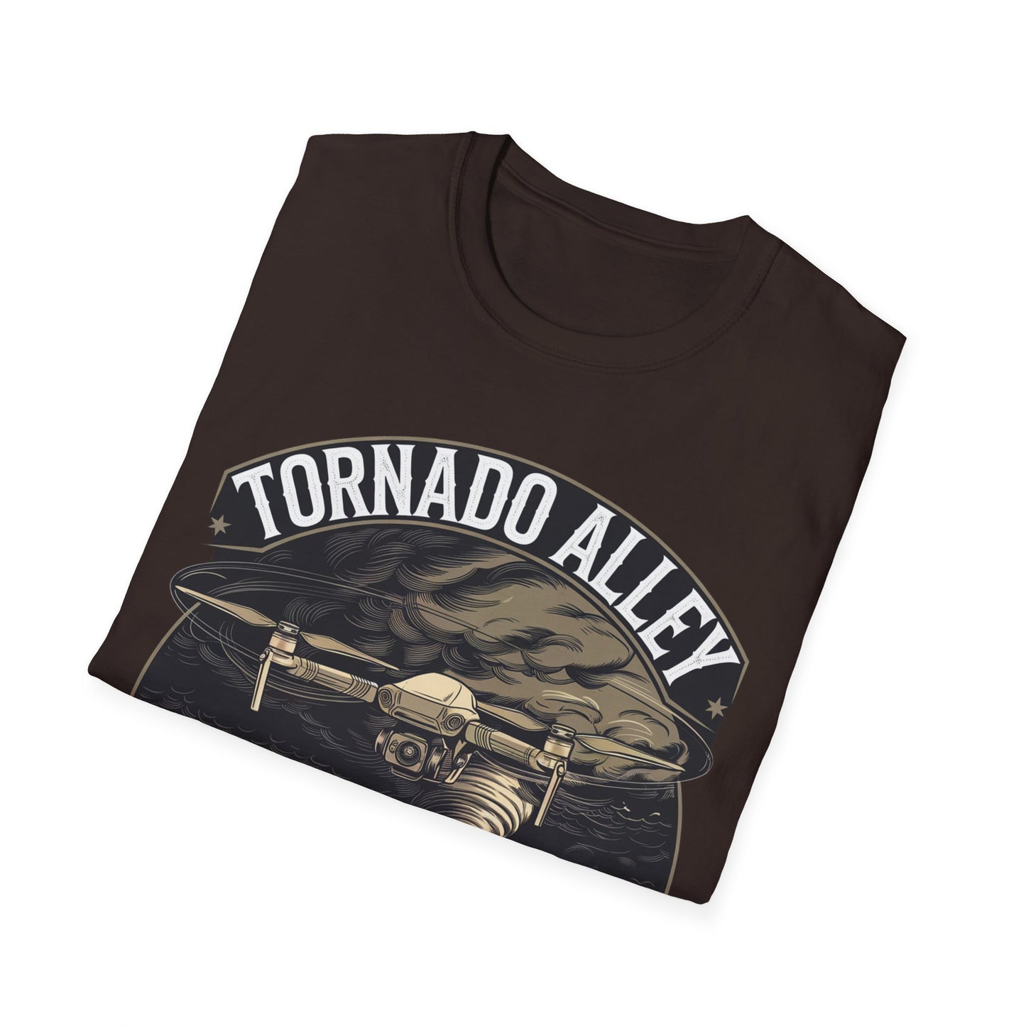 "Tornado Alley Aviator" - Oklahoma State Drone Enthusiast T-Shirt