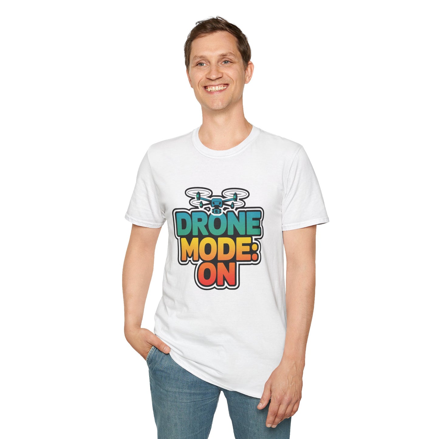 "Drone Mode: ON" - Drone Pilot T-Shirt - V3