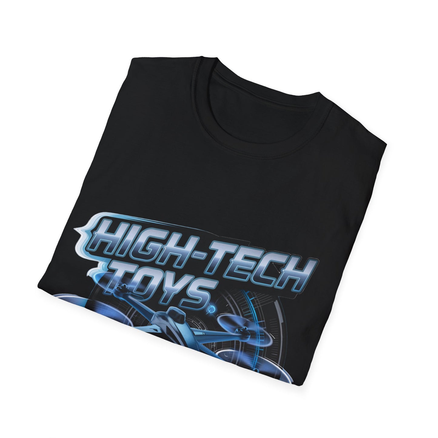 "High-Tech Toys, Higher Flights" Inspirational Drone T-Shirt