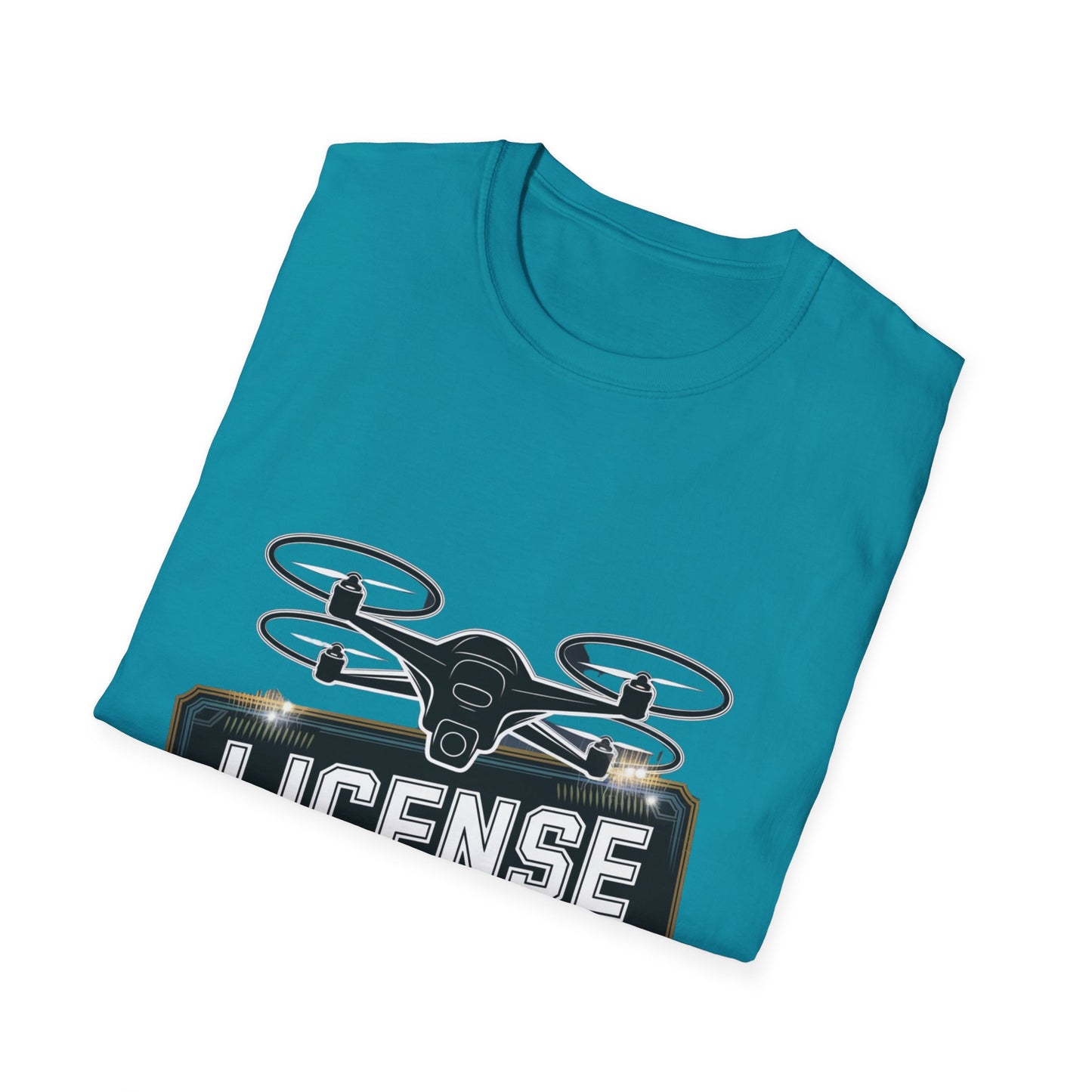 “License to Fly” Stylish Drone T-Shirt