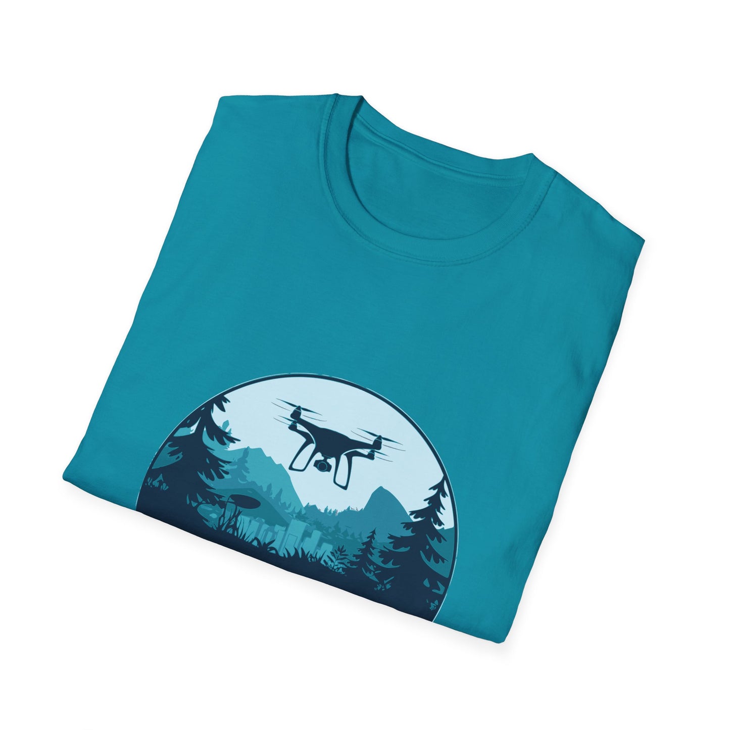 "Sky Above, Earth Below, Drone Everywhere" V2 Adventure T-Shirt