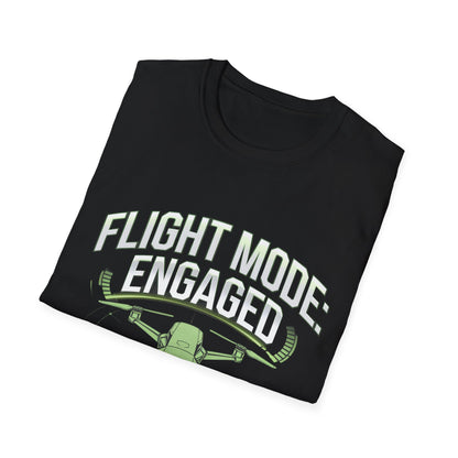 "Flight Mode: Engaged" V2 Drone Enthusiast T-Shirt