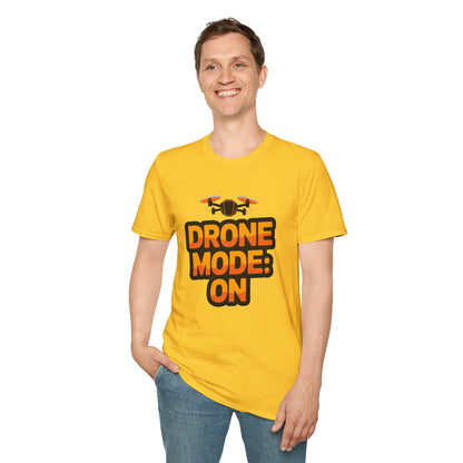 "Drone Mode: ON" - Drone Pilot T-Shirt - V1