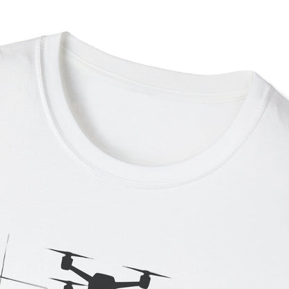 "Fly Above, Think Beyond" Minimalist Drone T-Shirt V2