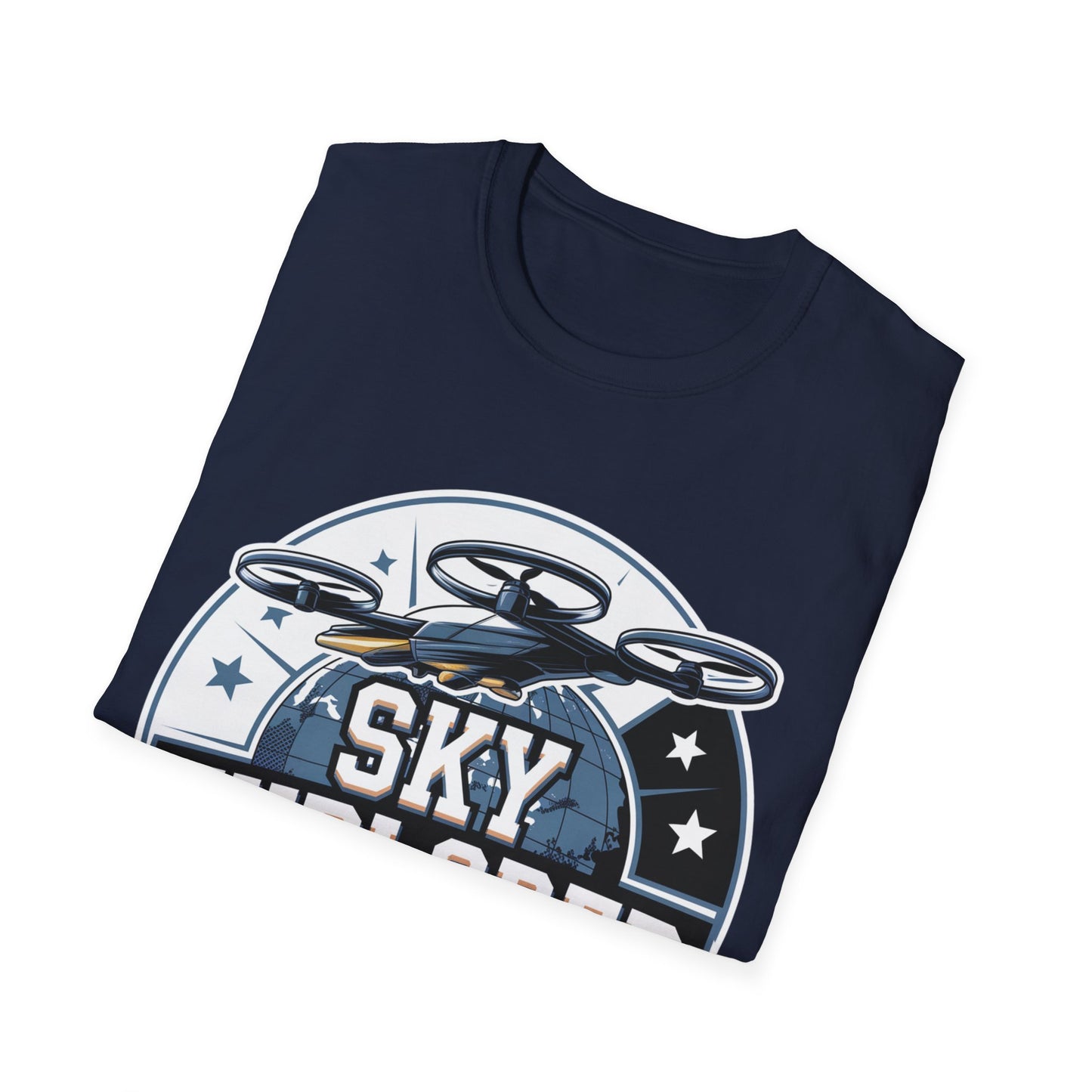 “Sky Explorer Club” Vintage Drone T-Shirt