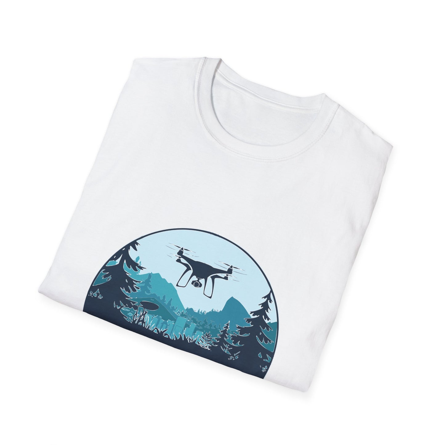 "Sky Above, Earth Below, Drone Everywhere" V2 Adventure T-Shirt