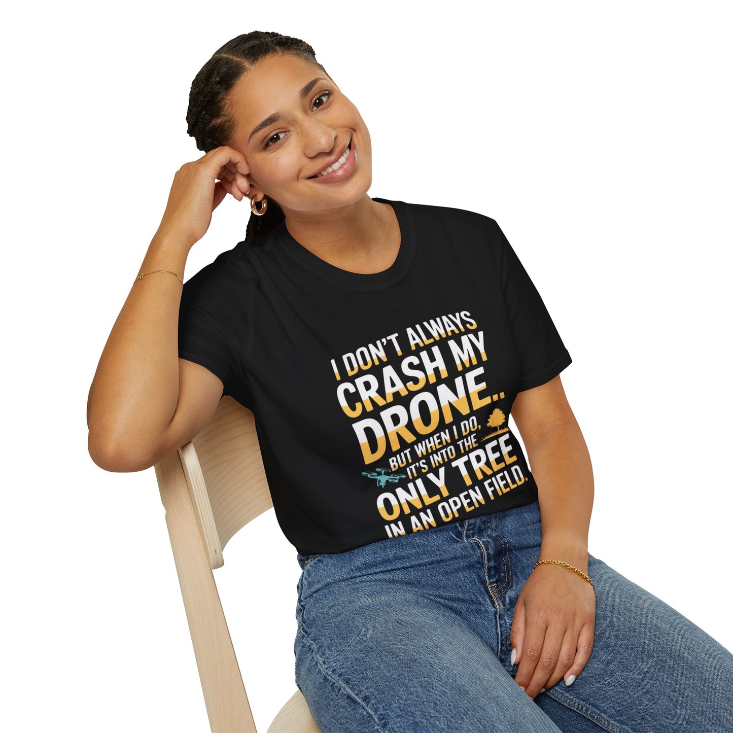 "I Don’t Always Crash My Drone… But When I Do…" - Funny Drone Pilot T-Shirt - V2