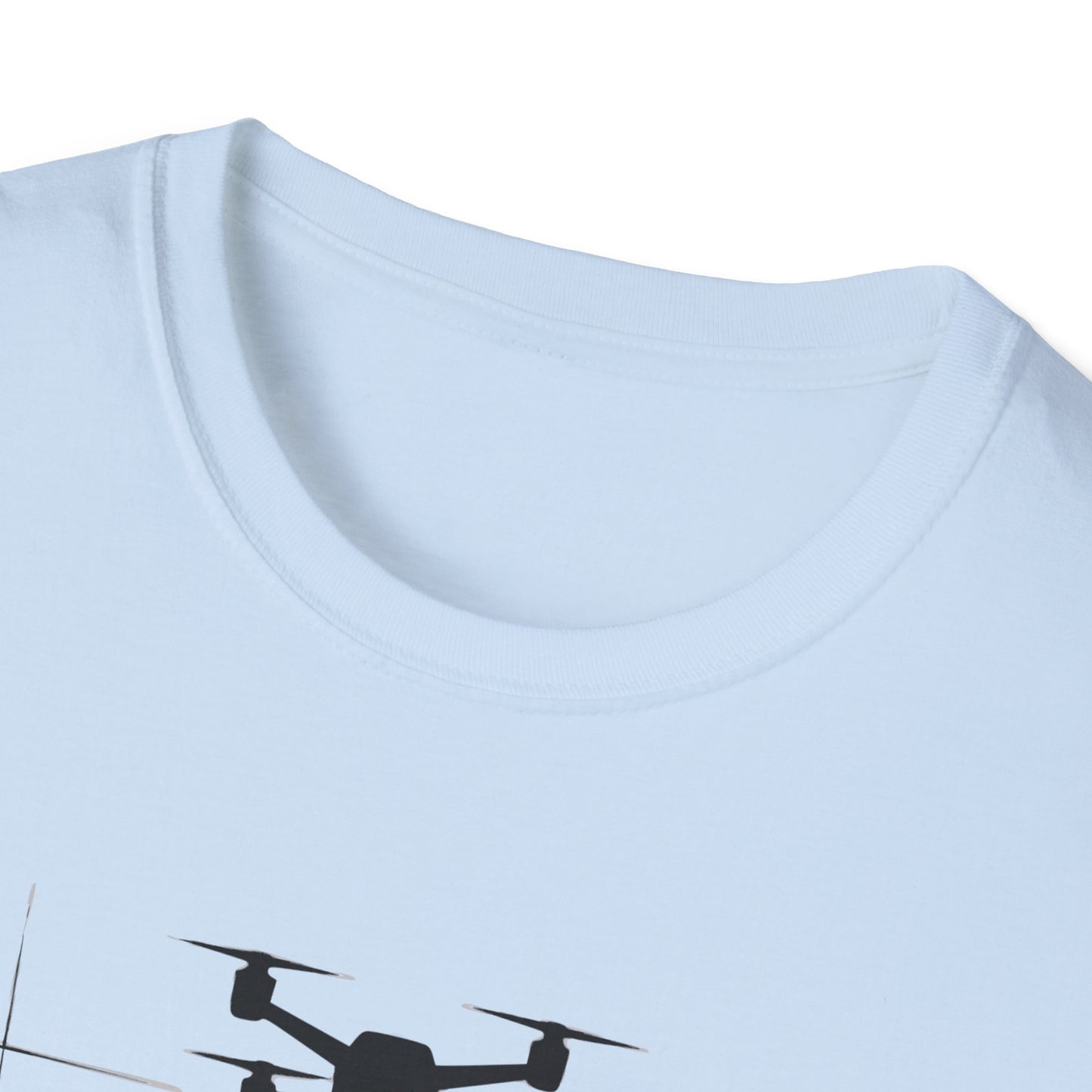 "Fly Above, Think Beyond" Minimalist Drone T-Shirt V2