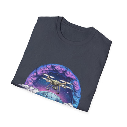 "The Sky Is Not the Limit, It’s My Playground" – Futuristic Drone Graphic T-Shirt