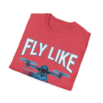 "Fly Like You Mean It" V2 Inspirational Drone Enthusiast T-Shirt