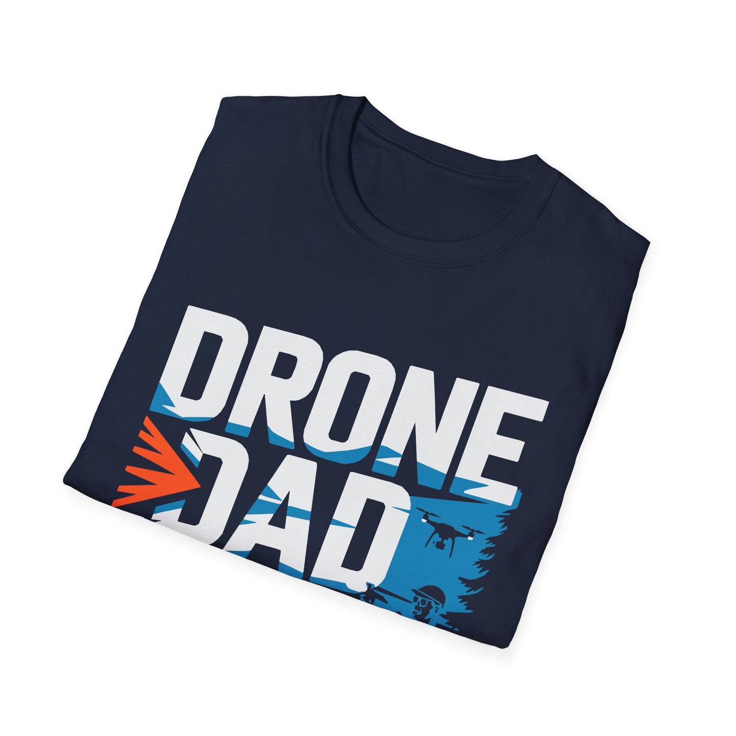 "Drone Dad: Crushing Airspace One Flight at a Time" Bold T-Shirt