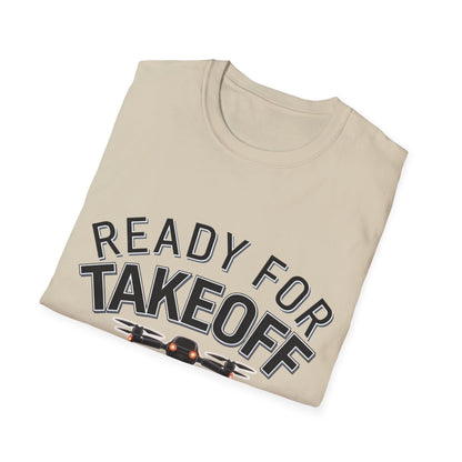 “Ready for Takeoff” Drone Enthusiast T-Shirt