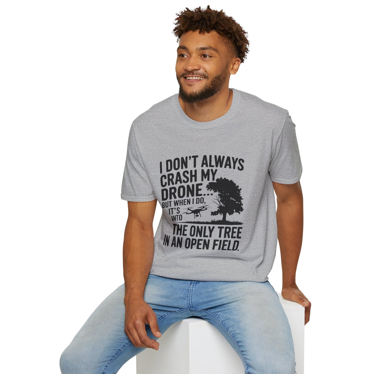 "I Don’t Always Crash My Drone… But When I Do…" - Funny Drone Pilot T-Shirt