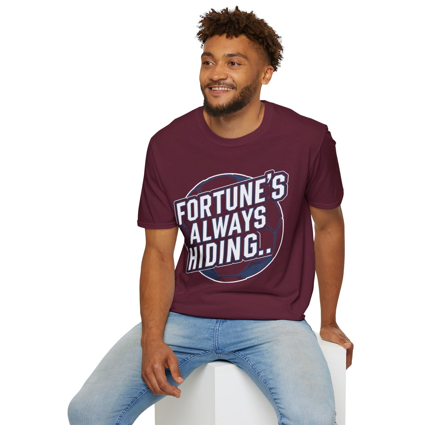 West Ham T-Shirt - "Fortune's Always Hiding"