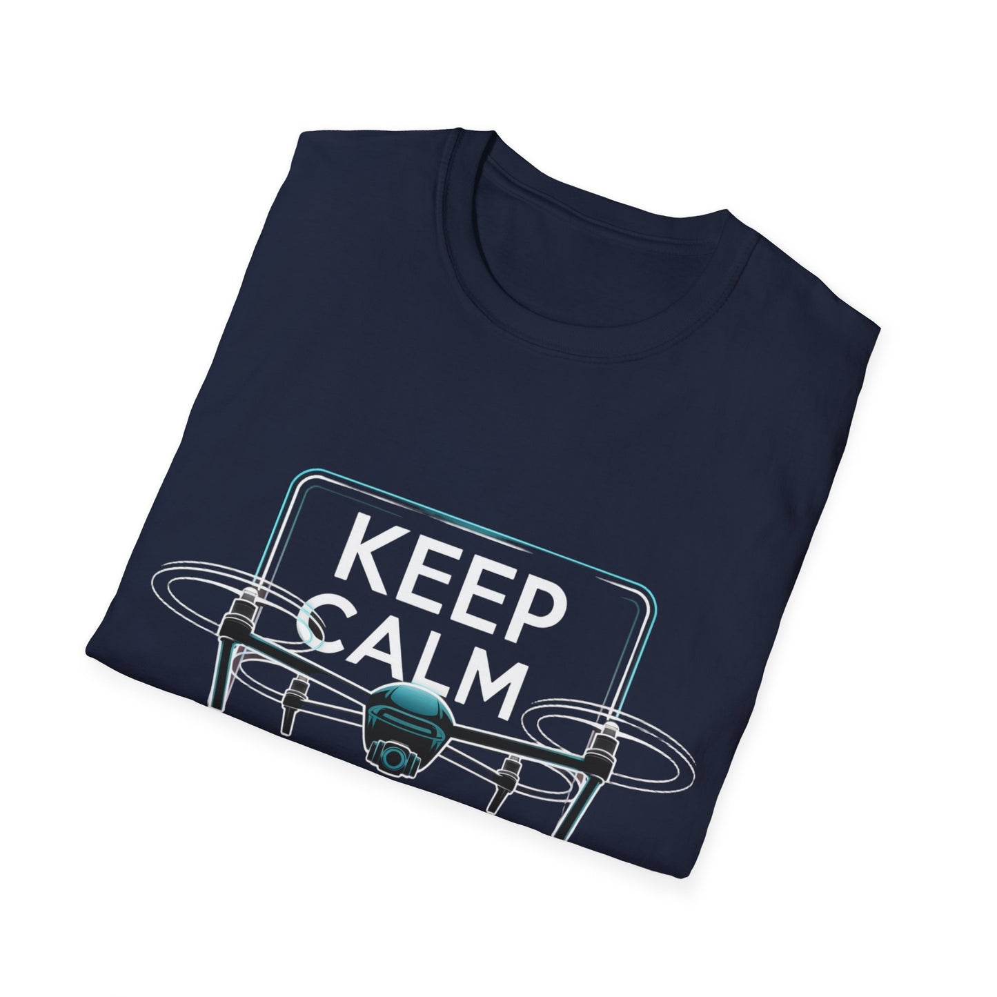 “Keep Calm and Fly On” Motivational Drone T-Shirt