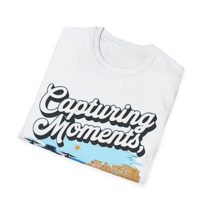 "Capturing Moments, One Drone at a Time" Inspirational T-Shirt