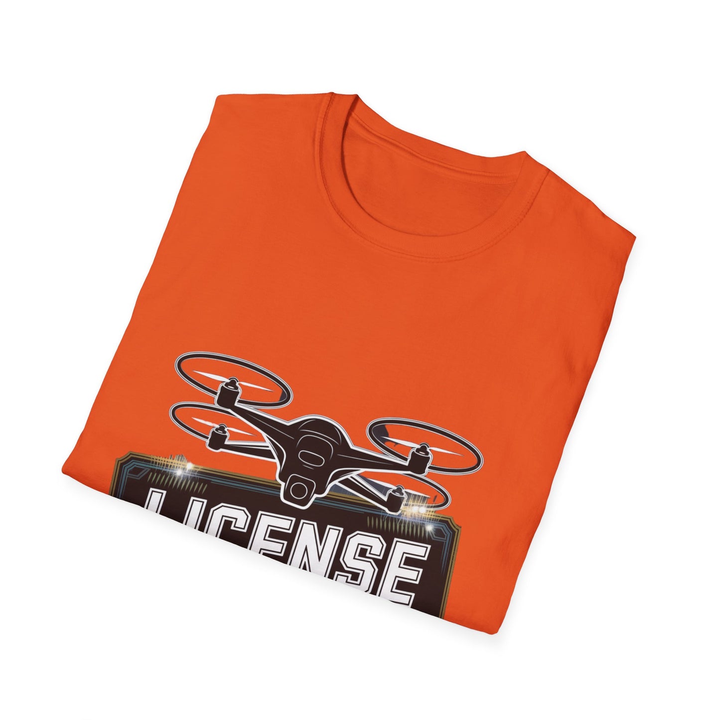 “License to Fly” Stylish Drone T-Shirt