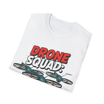 “Drone Squad: Ready for Takeoff” Drone Enthusiast T-Shirt