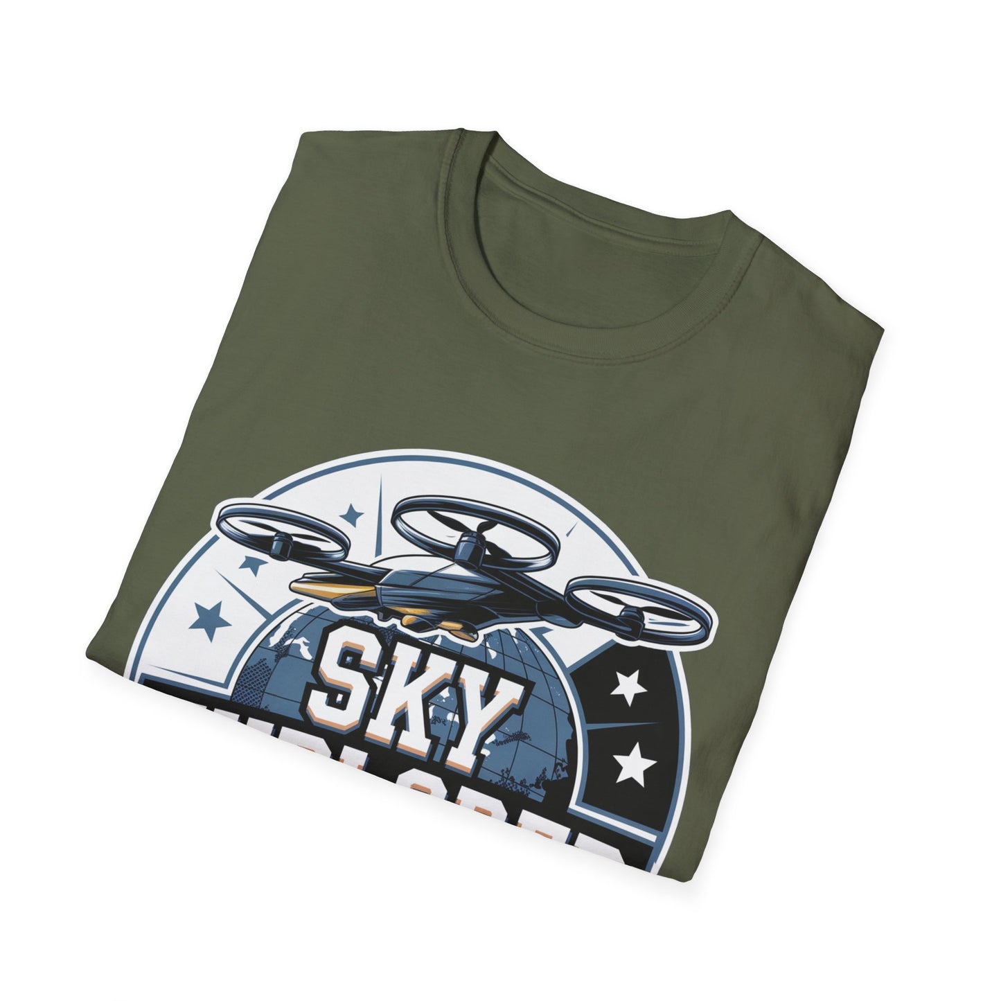 “Sky Explorer Club” Vintage Drone T-Shirt