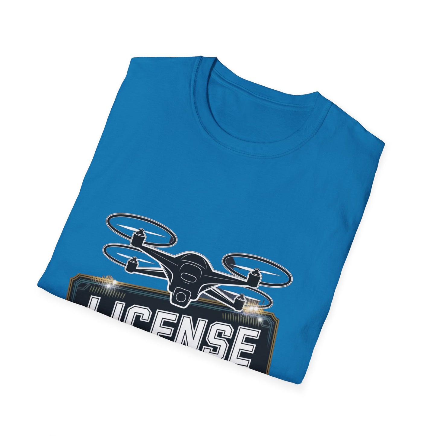 “License to Fly” Stylish Drone T-Shirt