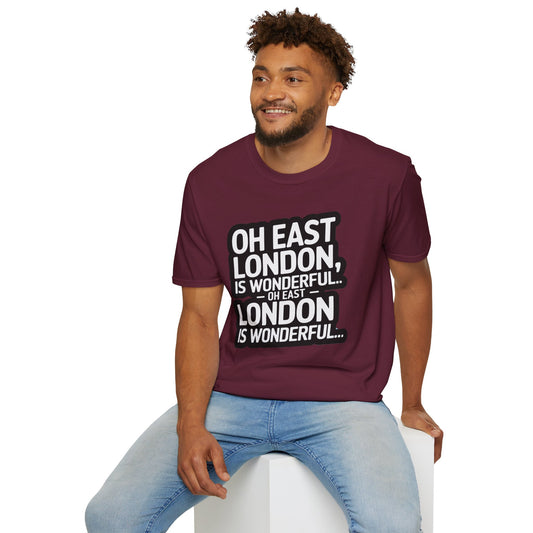 West Ham T-Shirt - "East London is Wonderful" - V2