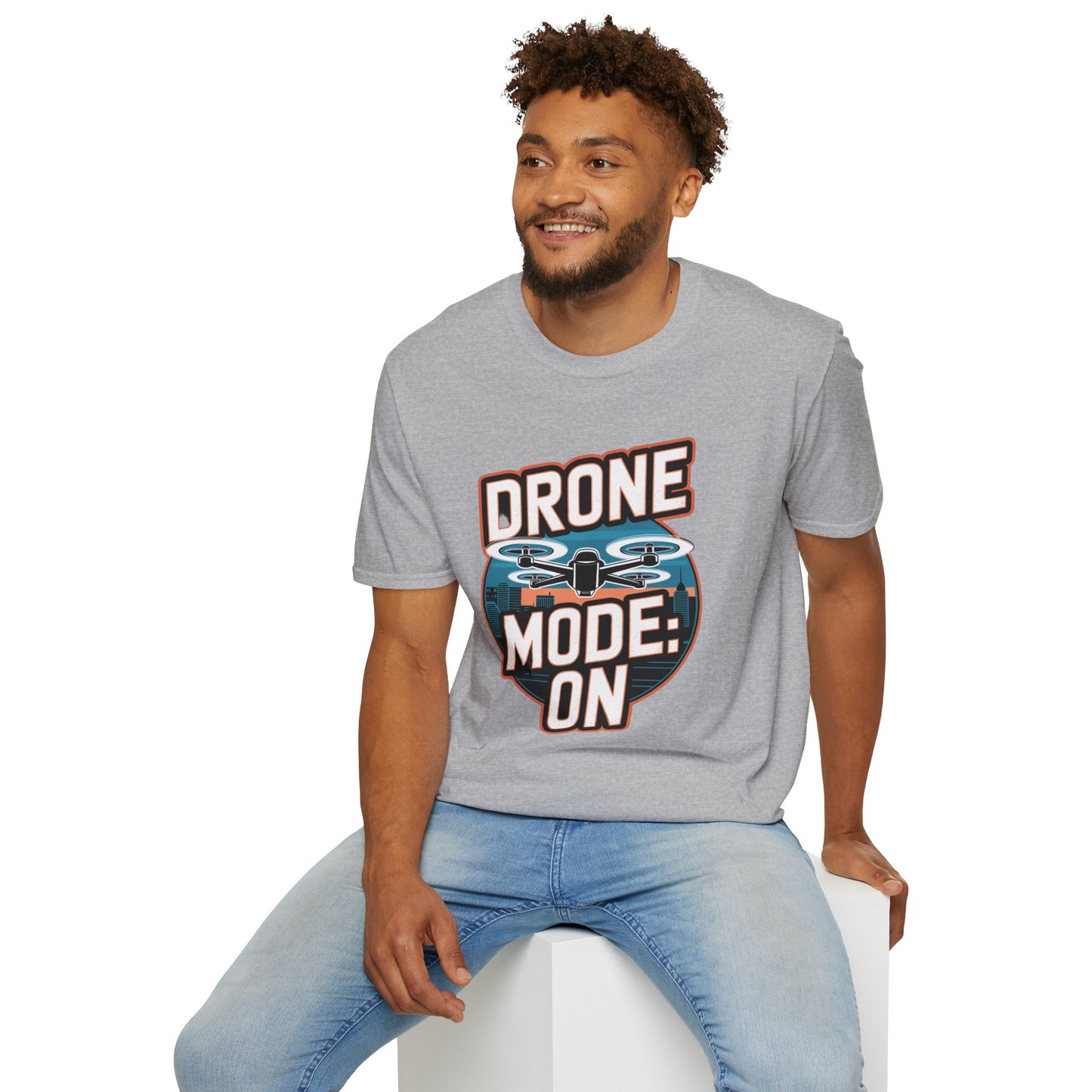 "Drone Mode: ON" - Drone Pilot T-Shirt - V2