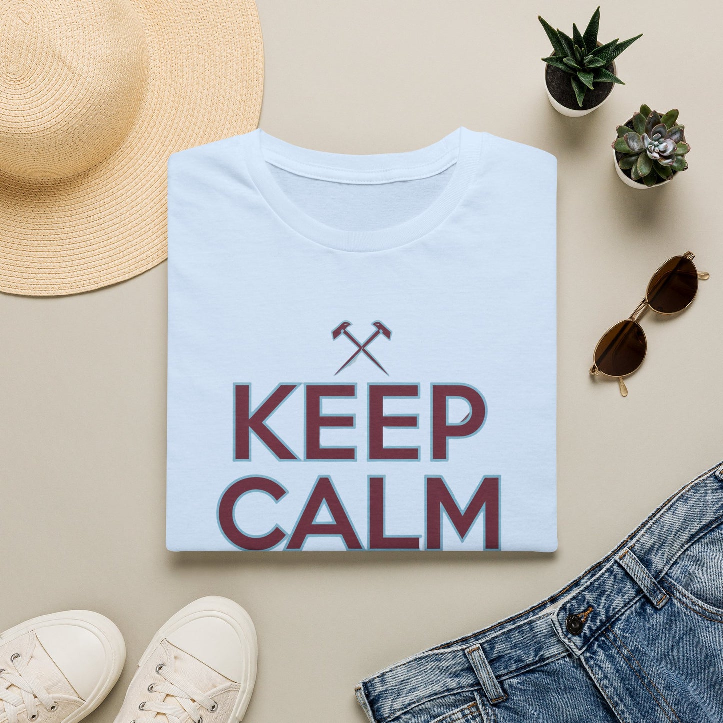 Keep Calm and Hammer On T-Shirt