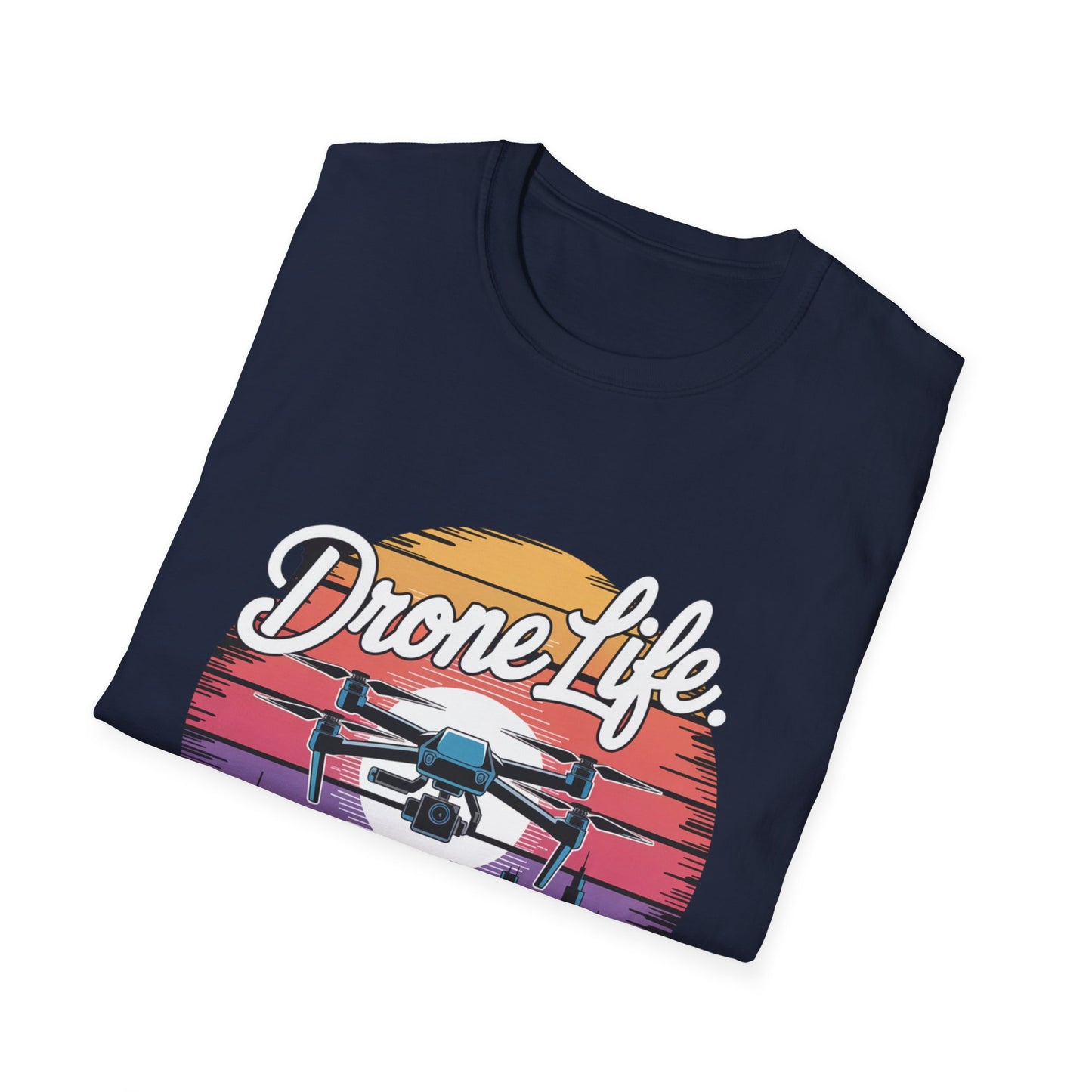 “Drone Life. Best Life.” V2 Inspirational Drone Enthusiast T-Shirt