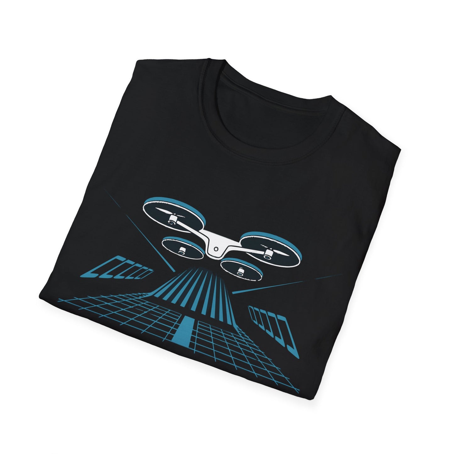 "Always in a Higher State of Mind" Futuristic Drone T-Shirt