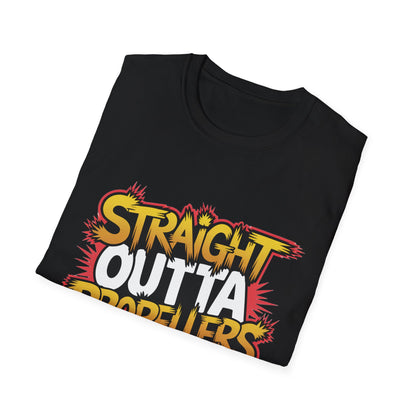 “Straight Outta Propellers” Funny Drone T-Shirt