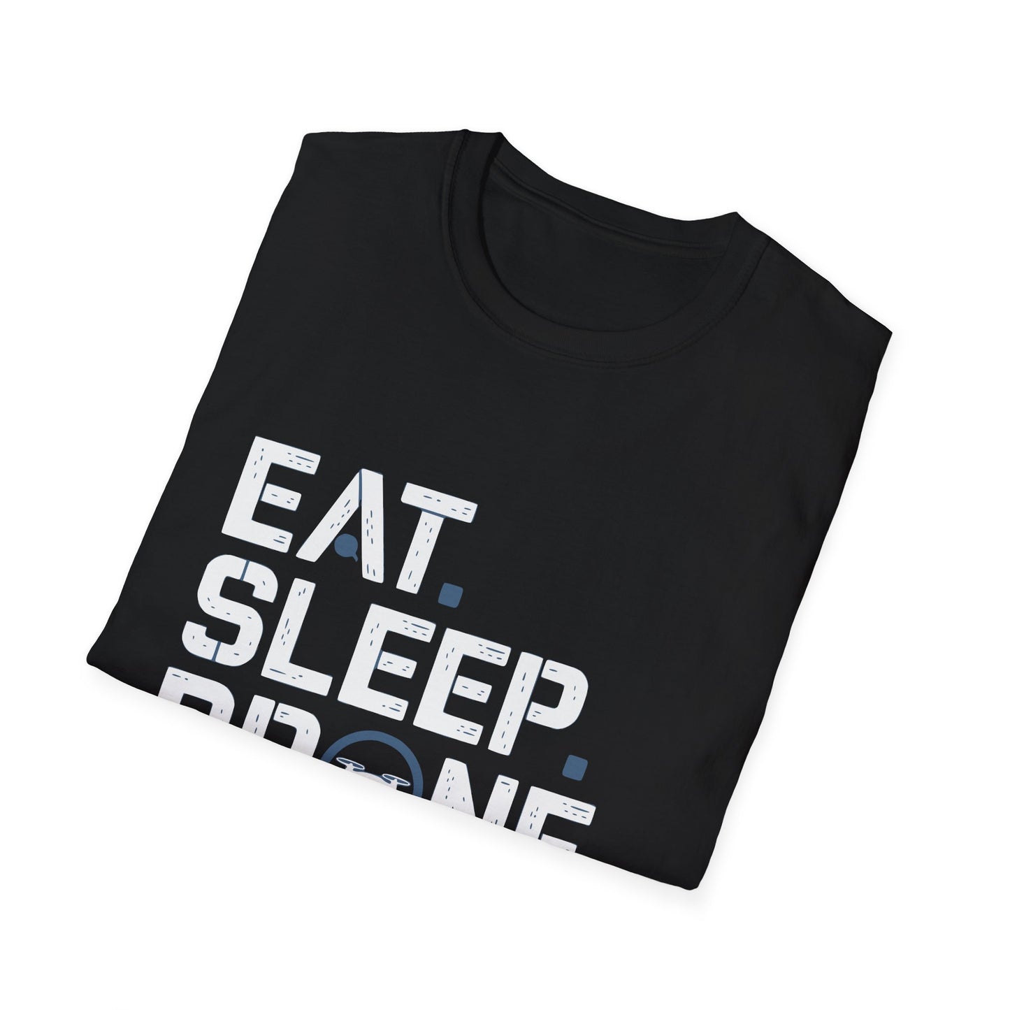 "Eat. Sleep. Drone. Repeat." Tech-Inspired T-Shirt