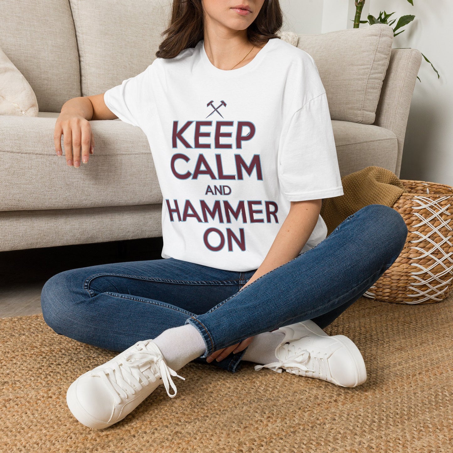 Keep Calm and Hammer On T-Shirt