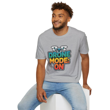 "Drone Mode: ON" - Drone Pilot T-Shirt - V3