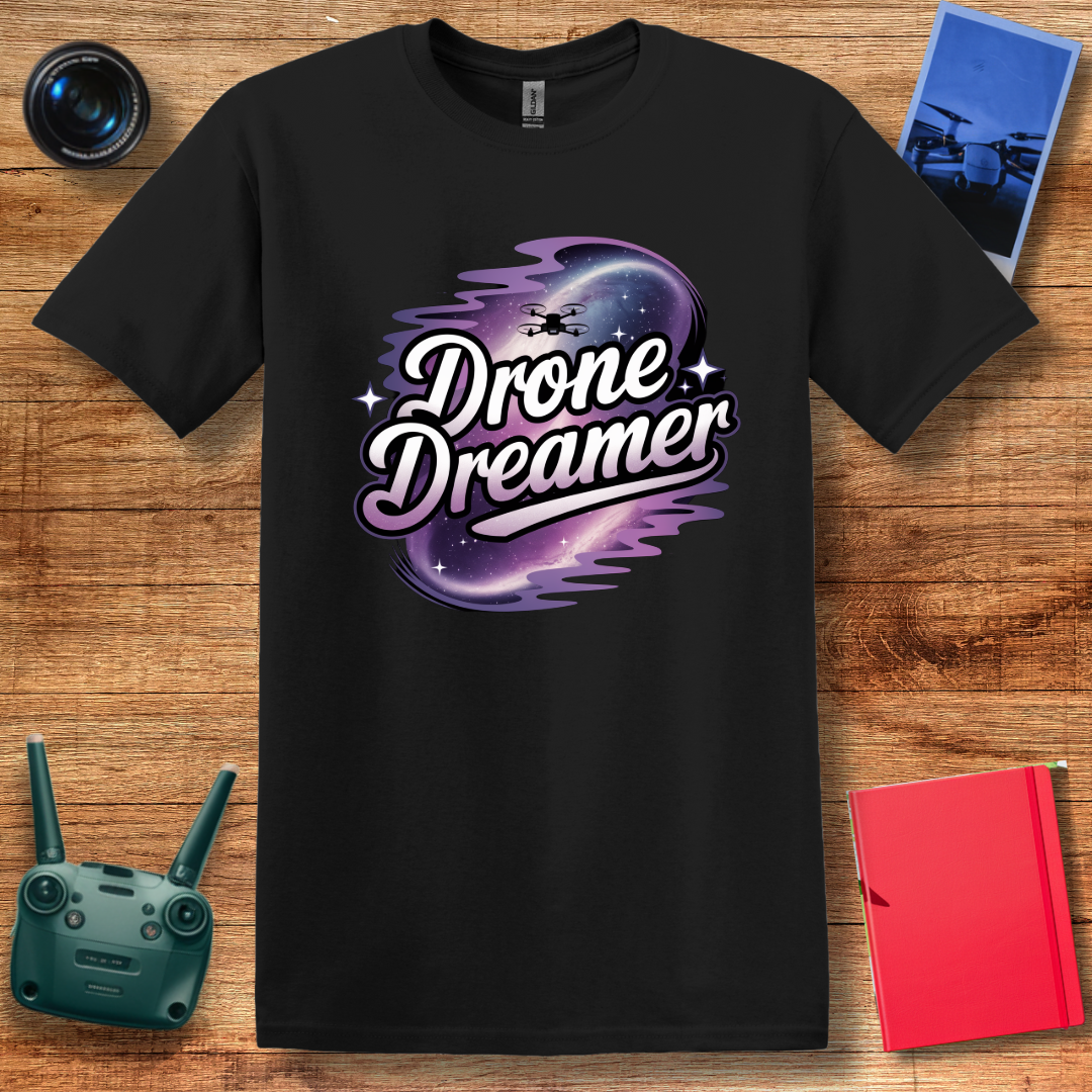 "Drone Dreamer" – Inspirational Drone T-Shirt