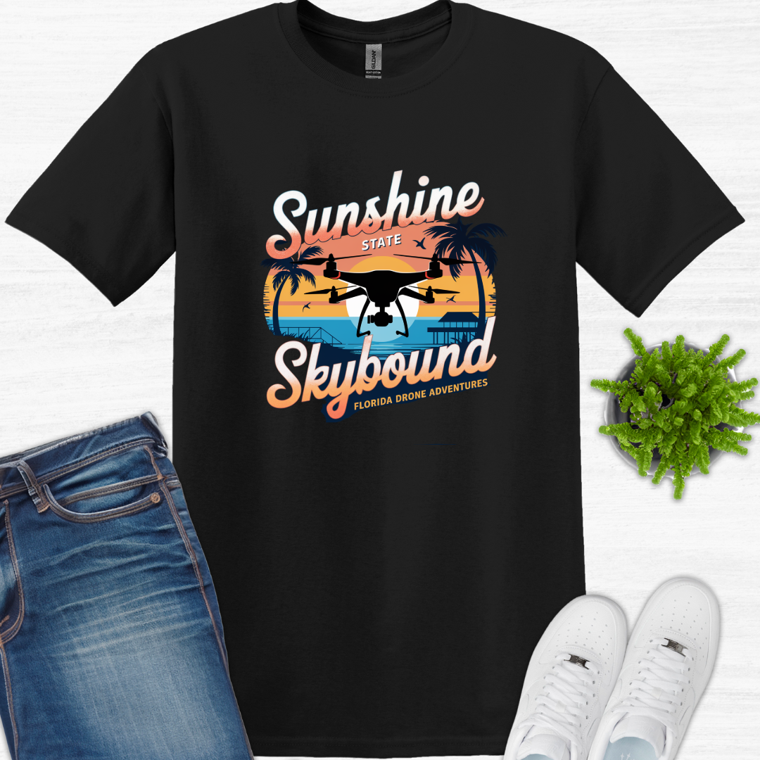 "Sunshine State Skybound" V2 – Florida Drone T-Shirt