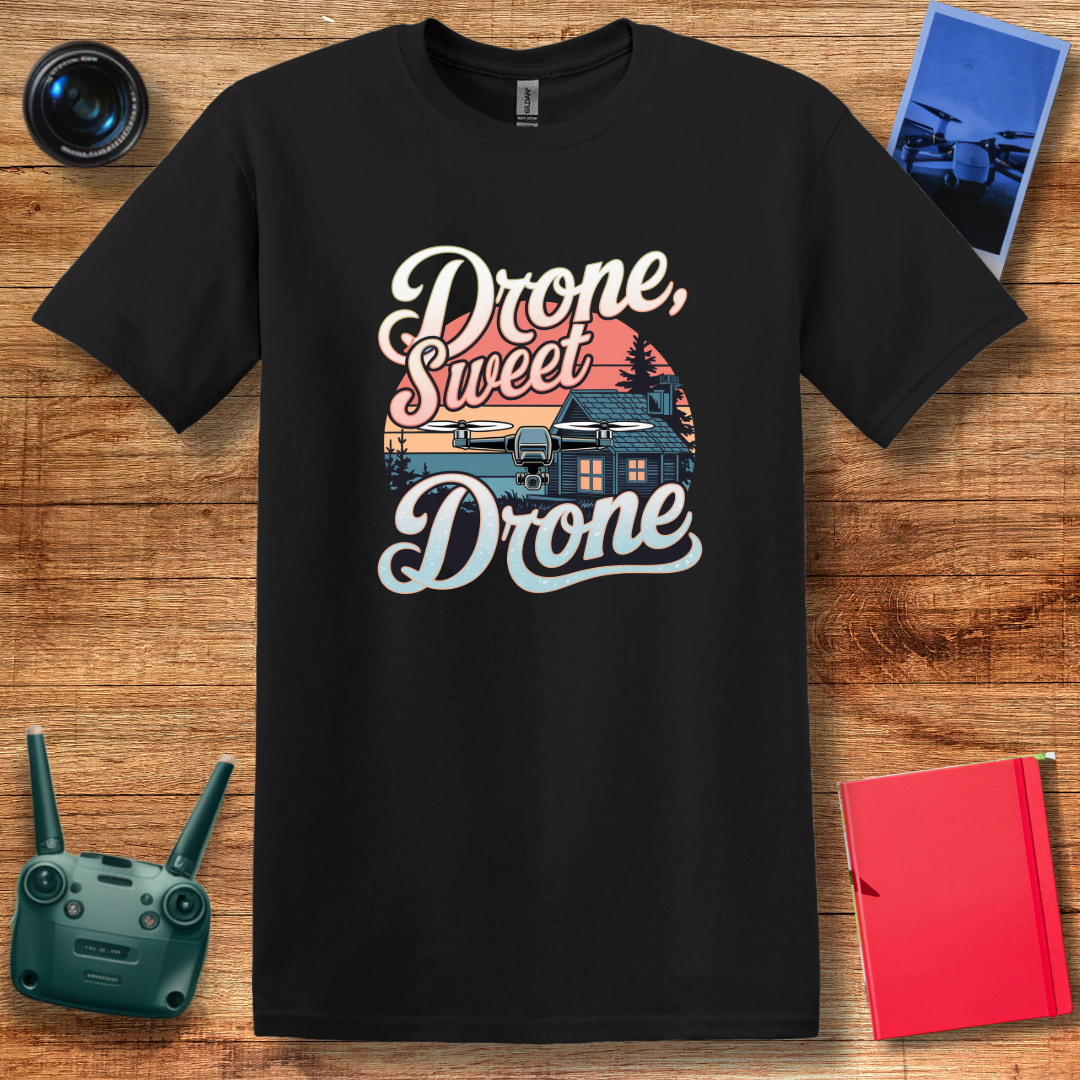 “Drone, Sweet Drone” Inspirational Drone T-Shirt