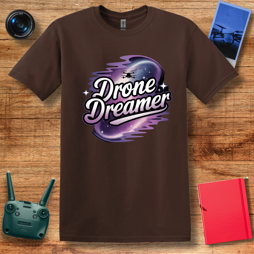 "Drone Dreamer" – Inspirational Drone T-Shirt