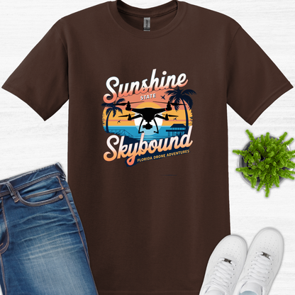 "Sunshine State Skybound" V2 – Florida Drone T-Shirt