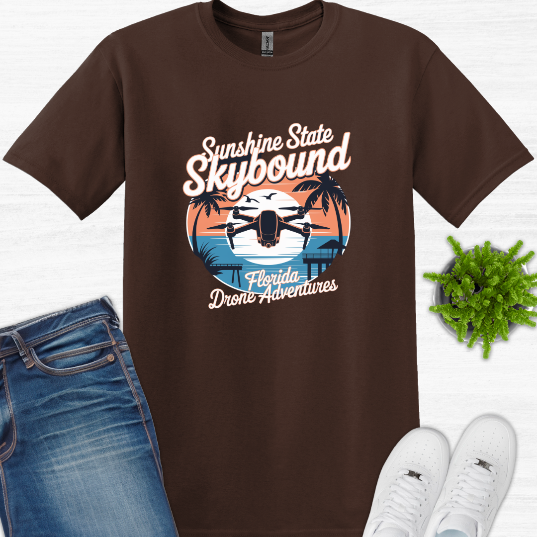 "Sunshine State Skybound" V2 – Florida Drone T-Shirt