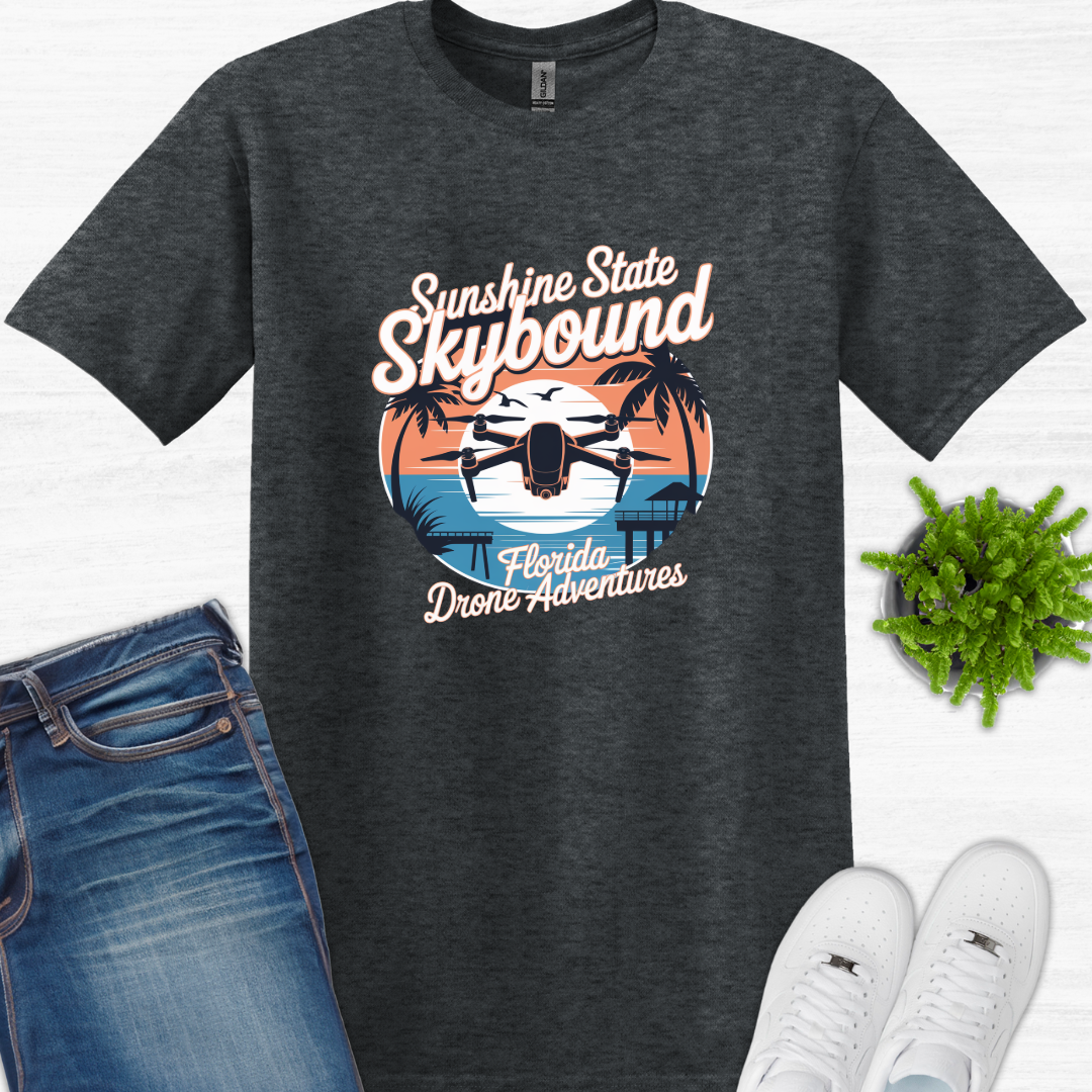 "Sunshine State Skybound" V2 – Florida Drone T-Shirt