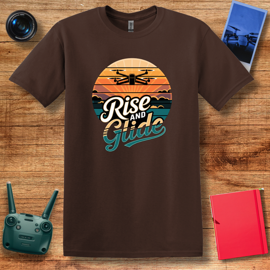 “Rise and Glide” Drone T-Shirt