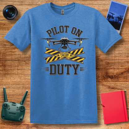 “Pilot on Duty” Bold Drone T-Shirt