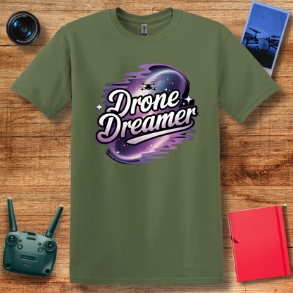 "Drone Dreamer" – Inspirational Drone T-Shirt