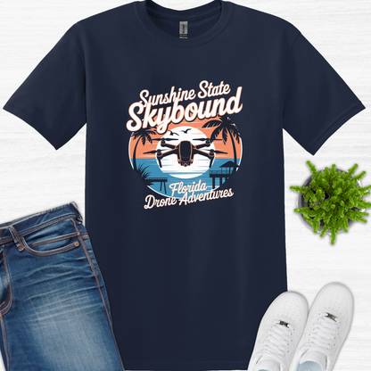 "Sunshine State Skybound" V2 – Florida Drone T-Shirt